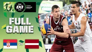 Serbia v Latvia | Men Quarter-Final | Full Game | Crelan FIBA 3x3 World Cup 2022