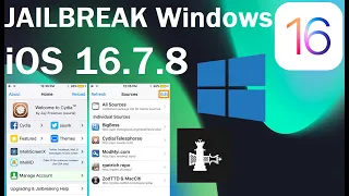 TUTORIAL ✅ JAILBREAK iOS 16.7.8 (NO Checkra1n) en WINDOWS