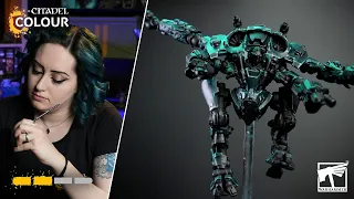 How To Paint Shadowy Green Armour | Intermediate | Warhammer 40,000