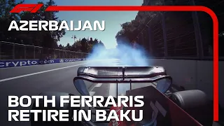 Sainz and Leclerc Retire in Baku | 2022 Azerbaijan Grand Prix