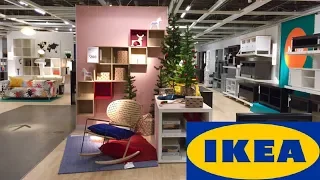 IKEA SHOP WITH ME STORE WALK THROUGH FURNITURE SOFAS ARMCHAIRS CHRISTMAS HOME DECOR 4K
