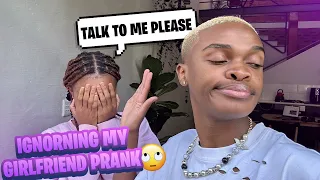 IGNORING MY GIRLFRIEND PRANK (SHE CRIED!!) | Reggie Mohlabi