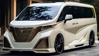 Next-Generation 2025 Toyota Alphard Luxury! Better than Lexus LM?