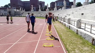 Atletica Fabrizio Sprint - esercizi con over - corsa skip