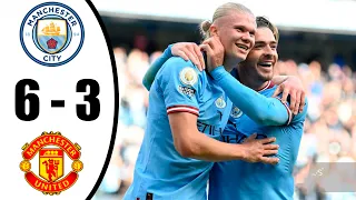 Manchester City vs Manchester United 6-3 All Goals & Highlights 02/10/2022 HD