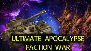 Dawn of War Ultimate Apocalypse: 2 vs 2 Imperial Guard vs Tyranids