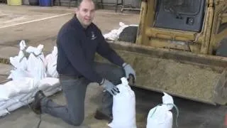 How to Properly Fill and Stack a Sandbag