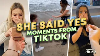 Cutest She Said Yes Moments