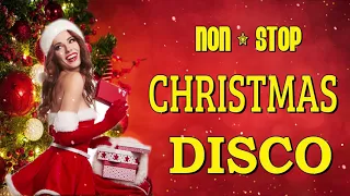 DISCO Christmas - Disco Song MegaMix II Non stop Christmas Songs Medley Disco Remix #1