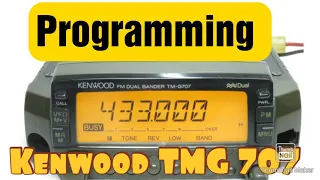 Kenwood TMG 707 revisiting an old friend