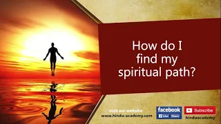 How do I find my spiritual path?