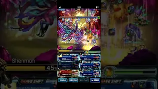 FFBE | Esther (EX+0) vs Shenmon ("fixed") | Lv 99 Clear 7 turns