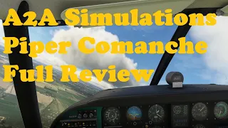 A2A Simulations Piper PA24 Comanche for Flight Simulator - Full Review