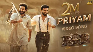 Priyam Full Video Song (Malayalam) | RRR | NTR,Ram Charan |Maragathamani|SS Rajamouli |Vijay Yesudas