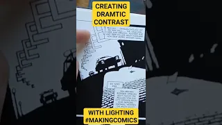 FRANK MILLER & MIKE MIGNOLA USE THIS EVERY TIME! CREATING DRAMATIC CONTRAST WITH LIGHTING! DO IT PRO