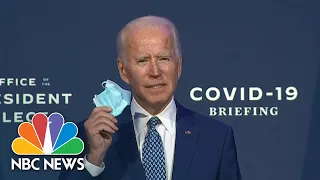 Joe Biden Urges Mask-Wearing To Help Get The Country 'Back To Normal' | NBC News