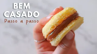 BEM CASADOS PARA CASAMENTO E EVENTOS - PASSO A PASSO - COM CASQUINHA DURINHA POR FORA | Day Flaubert