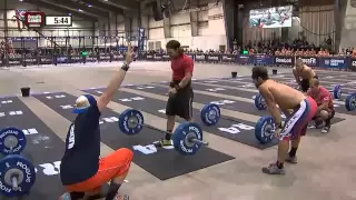 CrossFit - Central East Regional Live Footage: Men's Event 7