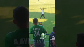 جمهور '' الاهلي طرابلس '' اليوم في مباراة ودية 🔥💚💚💚🔥