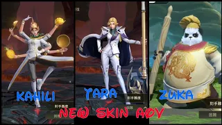 new skin KHAHILI,TARA,ZUKA AOV (ARENA OF VALOR)