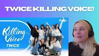 TWICE KILLING VOICE - REACTION!