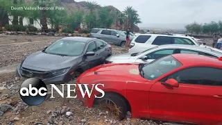 Flash floods hit Death Valley