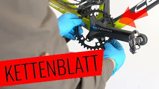 KETTENBLATT TAUSCHEN bei SHIMANO 4-ARM-KURBEL - ohne Kurbelausbau! - Fahrrad.org