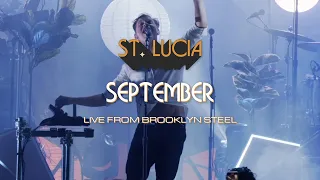 St. Lucia - September (Live at Brooklyn Steel)
