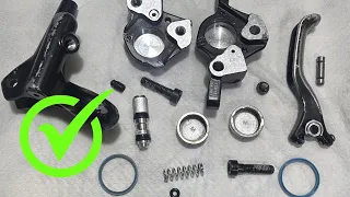 Tektro hydraulic brake rebuild | brake maintenance