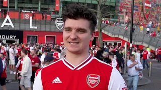 Arsenal fans react to Manchester City winning Premier League title 😔