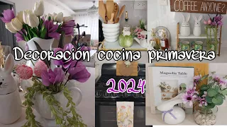 Decoración de la COCINA para primavera 2024/ Como decorar una cocina pequeña para PRIMAVERA