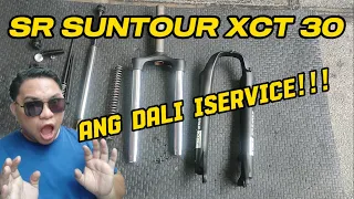 PAANO Mag Service ng FORK | SR SUNTOUR XCT 30 #mtb