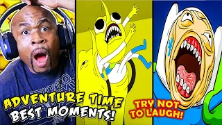 TRY NOT TO LAUGH CHALLENGE | Adventure Time REACTION