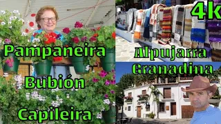Pampaneira, Bubión y Capileira. Tres pueblos de la Alpujarra Granadina. Expedición con Lorenzo. [4K]