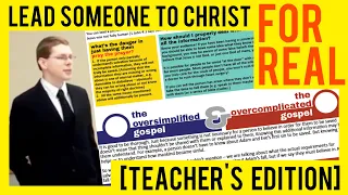 Lead Someone to Christ For Real [Teacher's Edition]