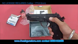 Unboxing & firing Umarex Beretta M92A1 BB Air pistol #airgun #airpistol #airsoft #beretta #umarex