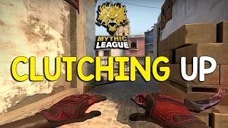 CS:GO - FACEIT LEVEL 10 *ROAD TO FPL-C* (DESTROYING MYTHIC PLAYERS)