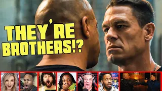 Reactors Reaction To Finding Out John Cena Is Dom Brother In Fast And Furious 9 Trailer