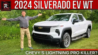 The 2024 Chevrolet Silverado EV WT Is A High Priced Electric Long Range Work Truck