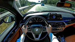 2019 BMW 520d (190HP) POV Test Drive | CarzCrew