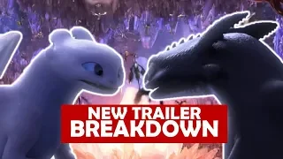 NEW HOW TO TRAIN YOUR DRAGON 3 TRAILER BREAKDOWN [ Goodbye Toothless? ]