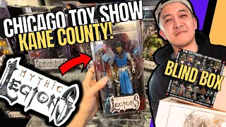 INSANE Show! Chicago Toy Show at Kane County & Mysteries of Mythos Mythic Legions Unboxing!