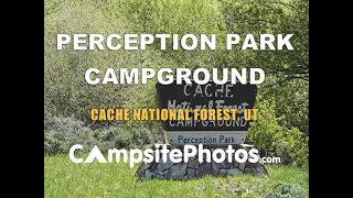 Perception Park Campground - Cache National Forest, UT