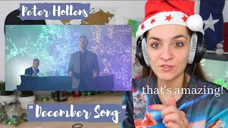 December Song - Peter Hollens - feat Chad Lawson | Christmas Reactions