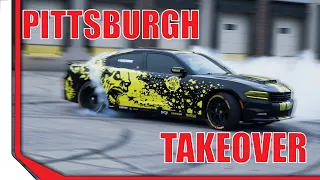 20 Min of Street Drifting - Pittsburgh Takeover - Drifting Compilation