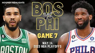 Boston Celtics vs Philadelphia 76ers Full Game 7 Highlights | May 14 | 2023 NBA Playoffs