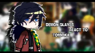 | Demon slayer react to Tomioka | RUS/ENG | 🇷🇺/🇬🇧 |