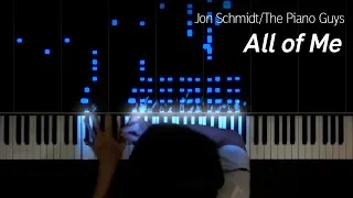 Jon Schmidt - All of Me, piano cover