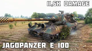 Jagdpanzer E 100 • 11,6K DAMAGE 6 KILLS • World of Tanks