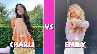 Charli D’amelio Vs Emily Dobson TikTok Dance Compilation